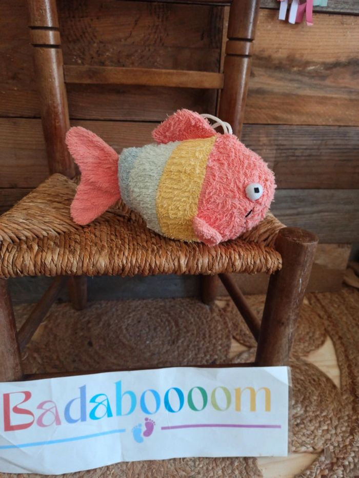Peluche petit poisson éponge bergère de France BE - photo numéro 3