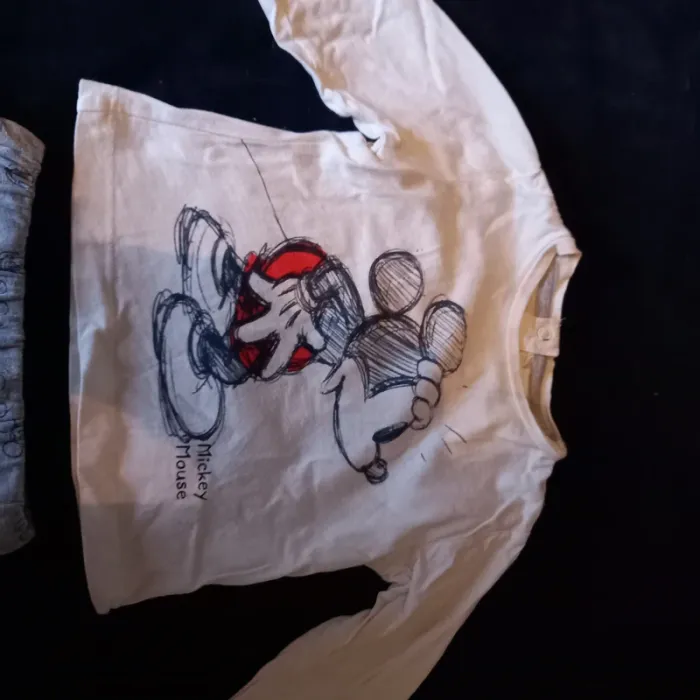 Ensemble t-shirt pantalon Mickey 6 mois - photo numéro 2