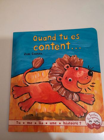 Livre Quand tu es content