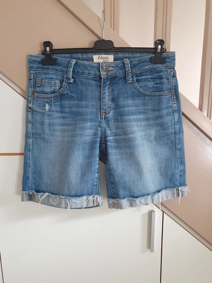 Short bermuda en jean Etam T. 38