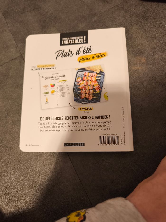 Livre de recettes de cuisine - photo numéro 2