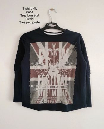 T shirt ML 8ans