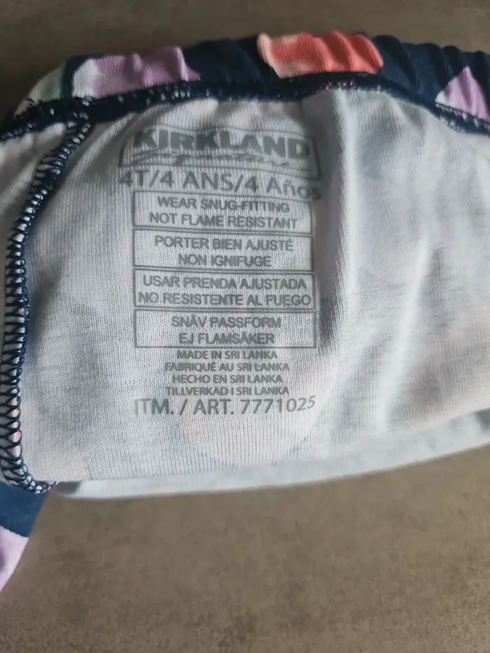 Pantalon pyjama fille 4 ans kirkland - photo numéro 5