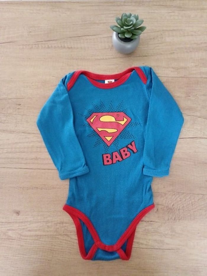 Body manches longue Superman