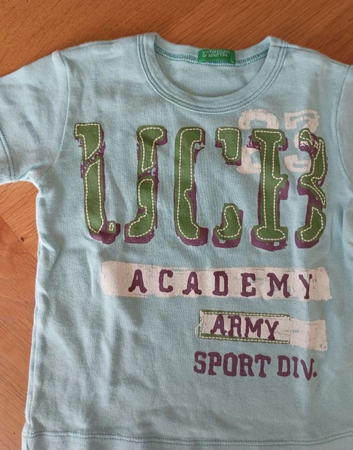 Lot 1 chemise, 1 t-shirt et 1 polo taille 1 an en très bon état - photo numéro 3