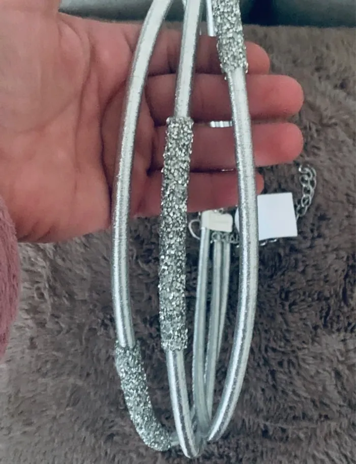 Ceinture argenté 3 sur 1 🍭🍭 - photo numéro 3
