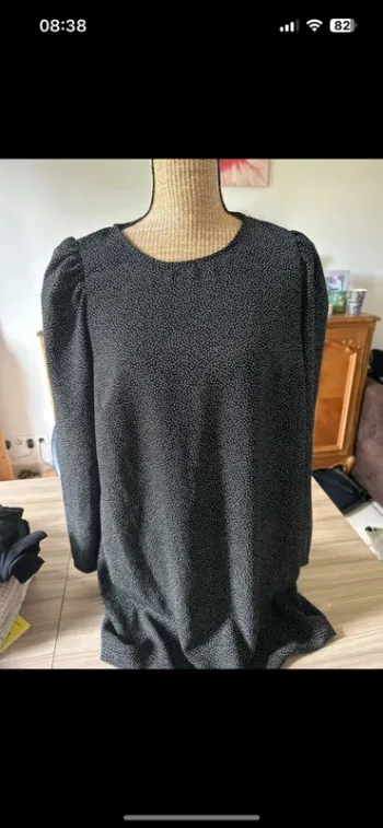 Robe courte à pois H&M