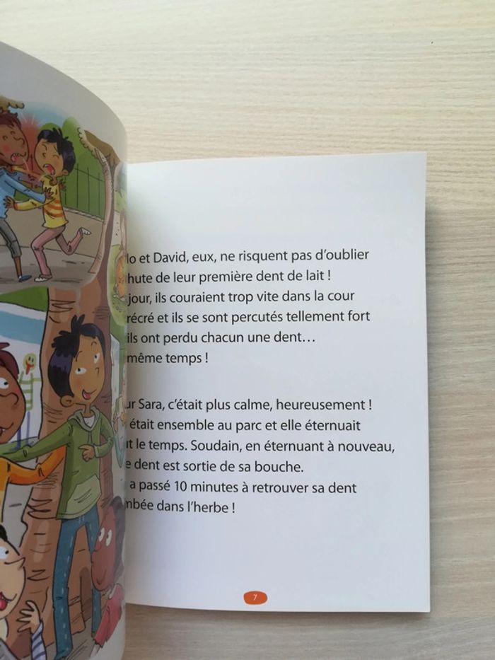 Livre "J'aime l'école : les dents de lait, c'est terminé"- V92B - photo numéro 2