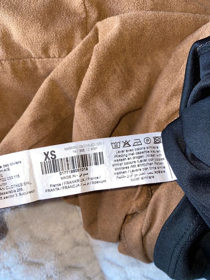 Robe daim taille xs mim - photo numéro 4