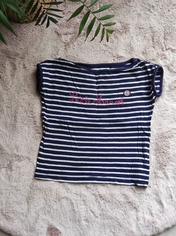 Tee shirt marinière 4ans