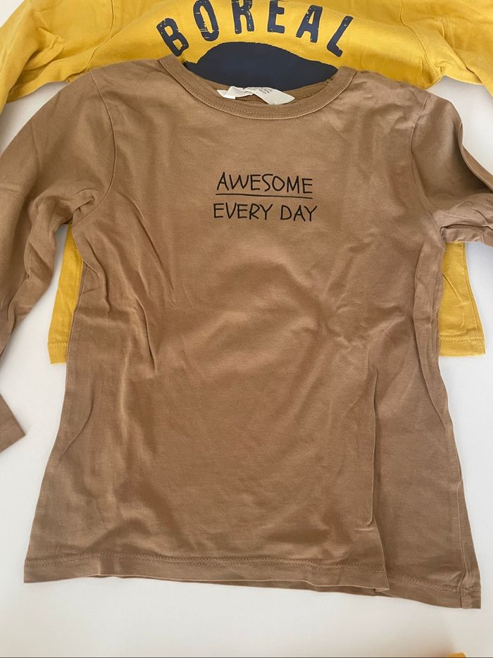 Lot de 3 tee-shirts manche longue - photo numéro 3