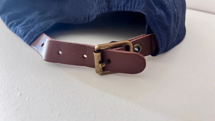 🧢 casquette bleue marine et marron #beechfiel - photo numéro 3