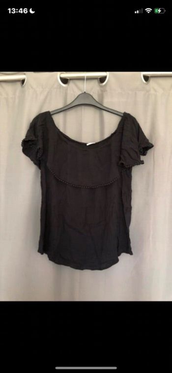 blouse noir