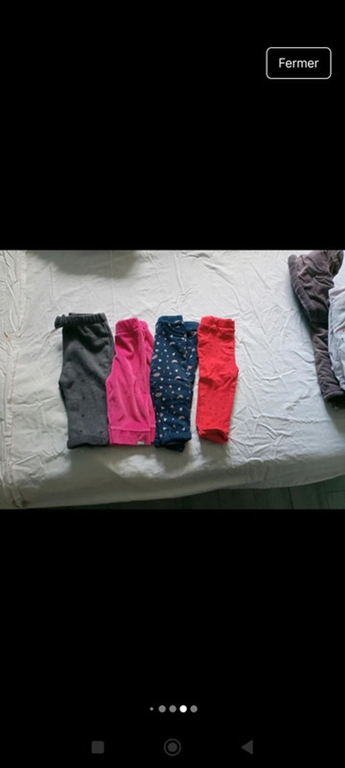 Lot de vêtements filles 9 mois automne hiver - photo numéro 6