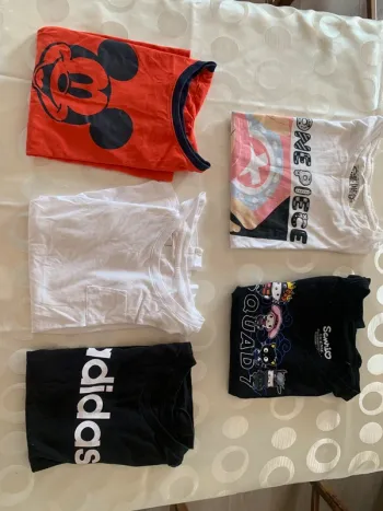 Lot 5 T-shirts enfant fille