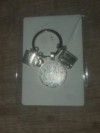 Porte clé merci Atsem cadeaux fin d'année