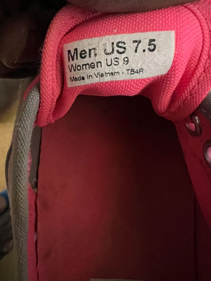 Vans gris rose 40 bon état avec ses imperfections - photo numéro 7