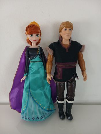 Duo Poupées Anna et Kristoff (Disney La Reine des Neiges 2) 
