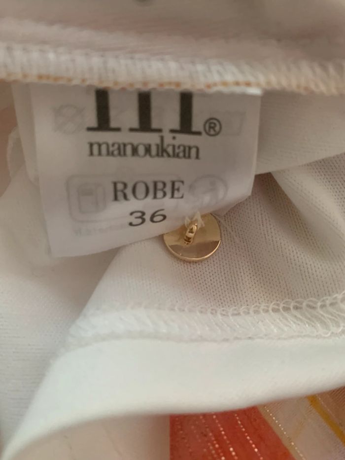 Robe Manoukian longue taille 36 neuve avec étiquette - photo numéro 12