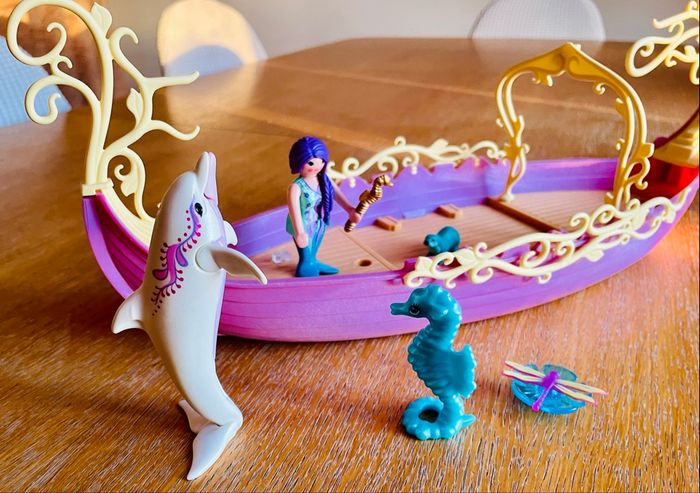 Playmobil - bateau des fées et sirène