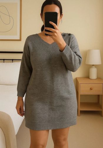 Robe pull grise Promod – Taille M Très bon état