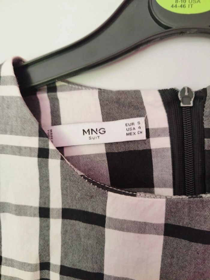 Blouse femme a carreaux mango taille s 3 - photo numéro 4