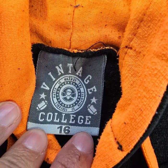 Sweat à capuche  - Vintage Collège- 16 ans - photo numéro 4