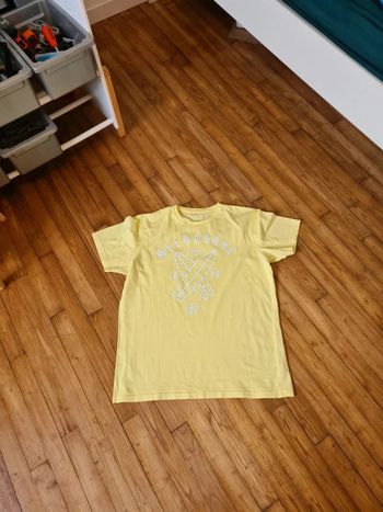 T-shirt jaune homme taille M