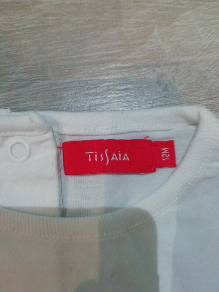 2 T-shirts 12 mois fille - photo numéro 7