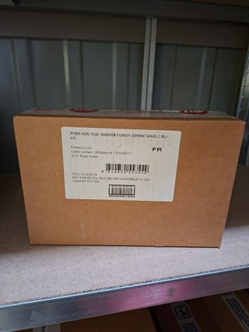 Pokémon booster blister poing fusion  eb8