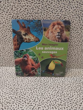 Mon imagier – Les animaux sauvages
