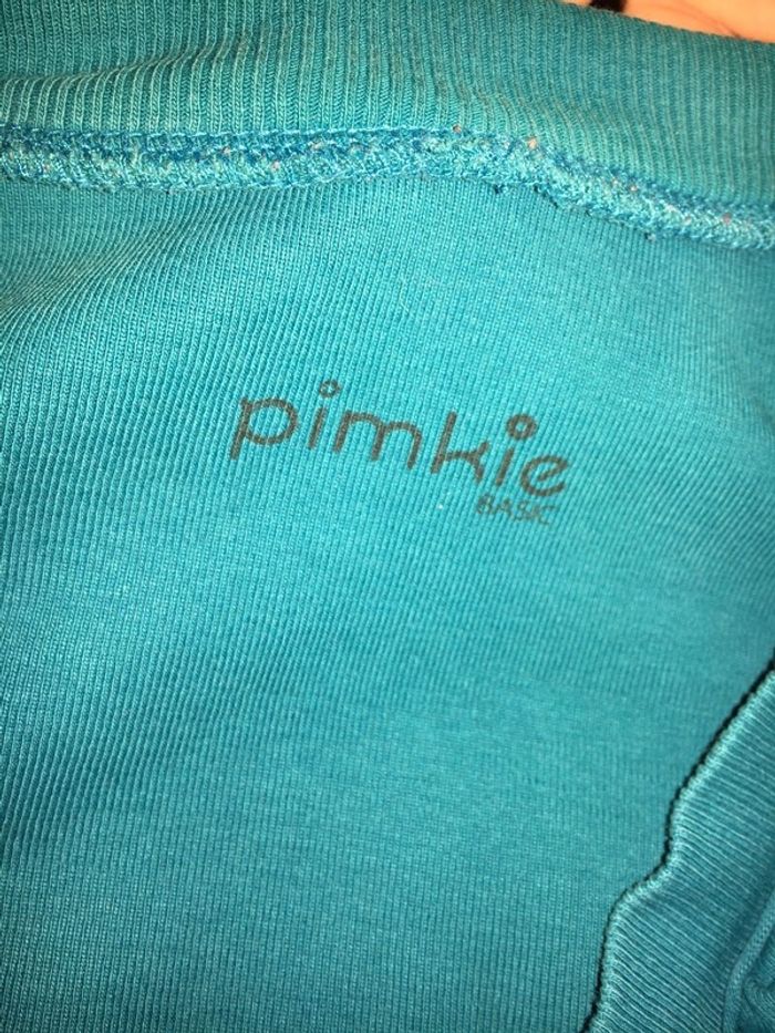 T-shirt manches longues bleu canard pimkie - photo numéro 3