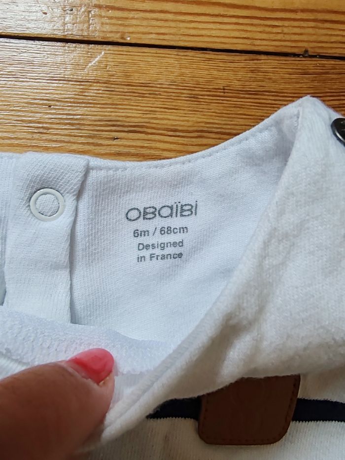 Mariniere_6 mois_Obaibi_comme neuve - photo numéro 4