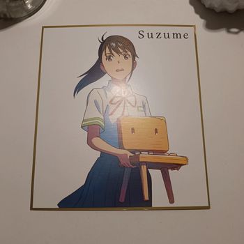 Manga shikishi suzume