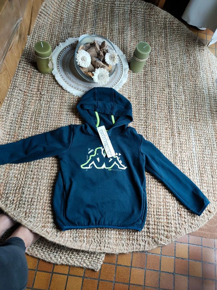 Sweat à capuche 6 ans KAPPA neuf