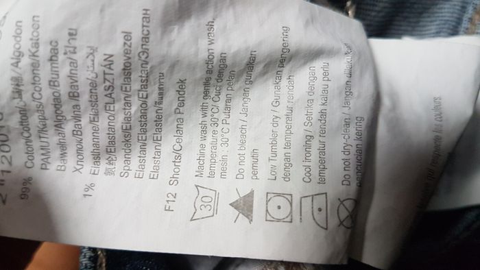 Short troué jeans femme 38 bleu Camaïeu - photo numéro 5