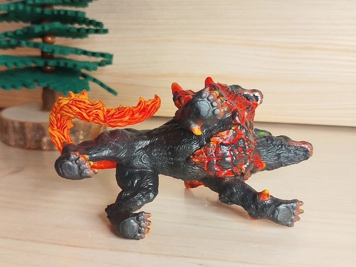 Schleich cerbère de lave Figurine Eldrador Animal imaginaire - photo numéro 5