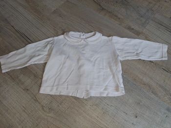 Tee shirt manche longue fille 12 mois