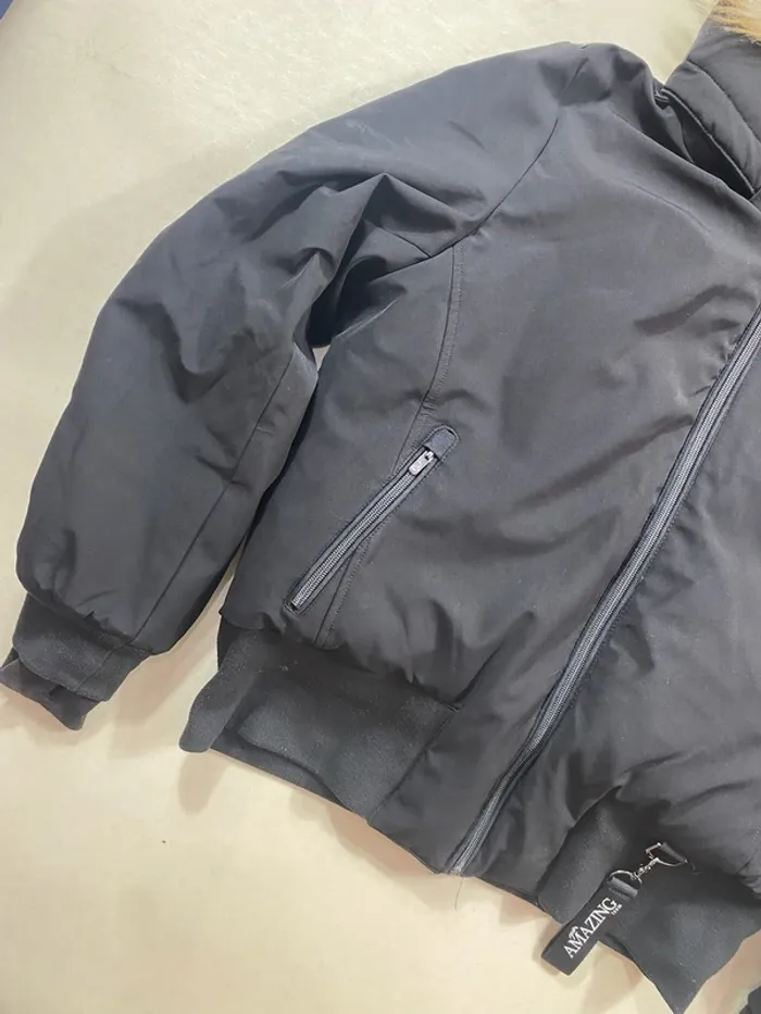 Veste d’équitation Penelope Amazing team noire – Taille XL – doublure polaire & capuche fourrée - photo numéro 4