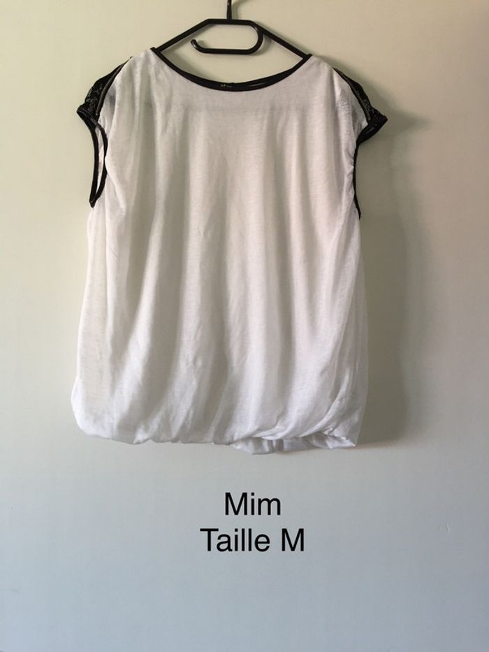 Top Mim blanc Taille M