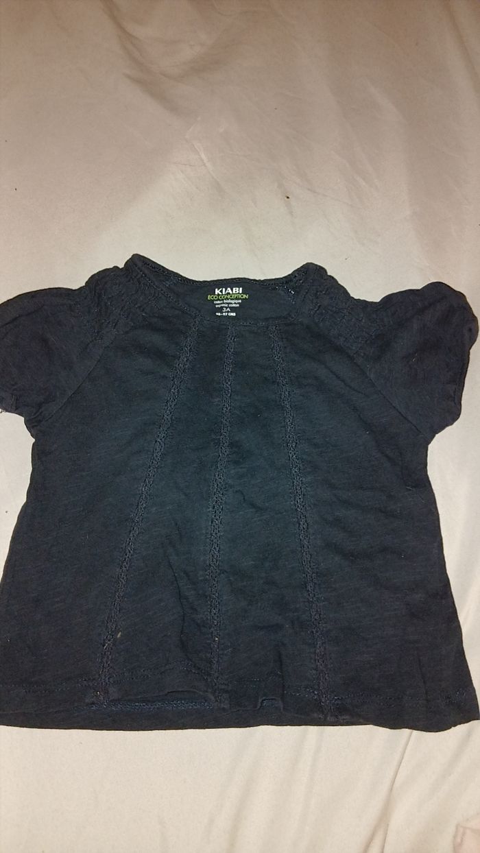 Lot tee-shirt 3 ans fille - photo numéro 2