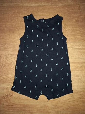 Combinaison short 74 cm / 12 mois