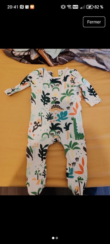 Grenouillère bébé fille ou garçon