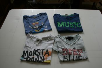 Lot 4  tee-shirt