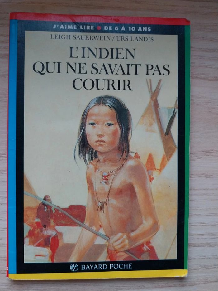 Livre " l'indien qui ne savait pas courir" pour 6 à 10A - photo numéro 2