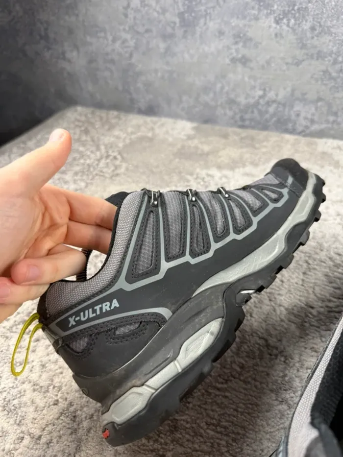 Salomon X Ultra 2 Gore-Tex - Black & Grey & Yellow - photo numéro 19