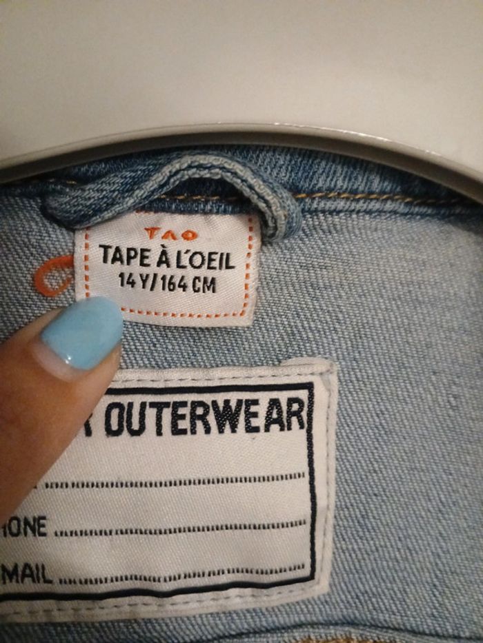 Blouson en jean 14 ans - photo numéro 3
