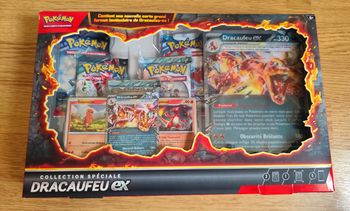 Coffret carte Pokémon Dracaufeu ex neuf scellé
