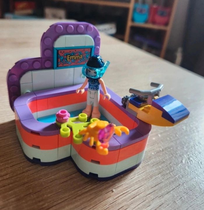 LEGO Friends 41385 – Boîte cœur d’été d’Emma – Complet + notice - photo numéro 2