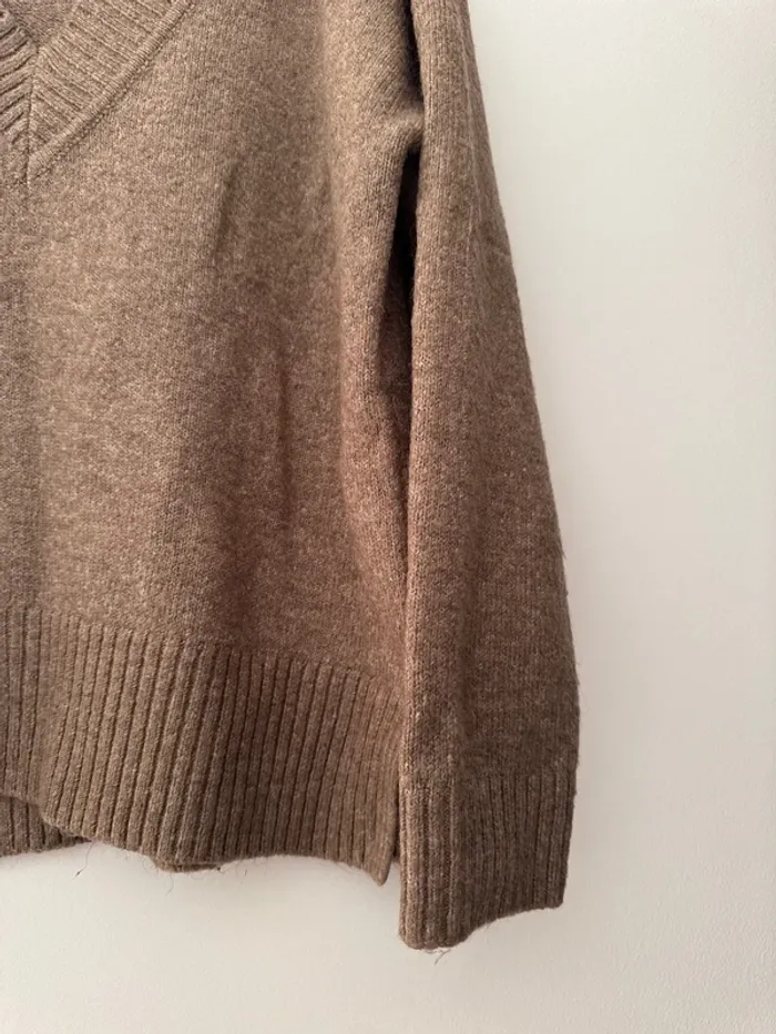 Pull d’hiver Pimkie couleur taupe - photo numéro 5